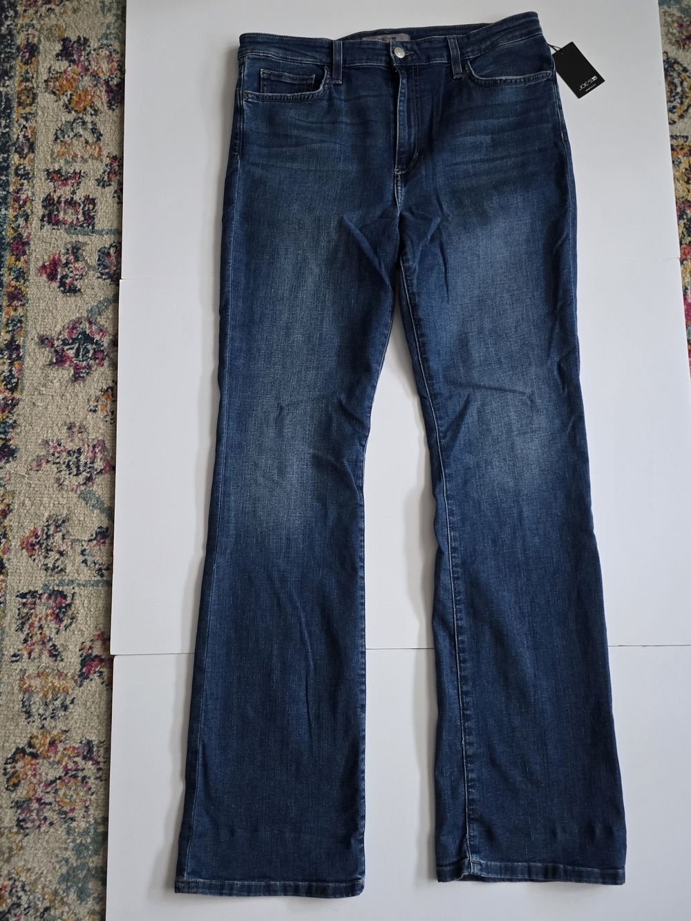 Joe's Jeans High Rise Flare Jeans Herculina Med Wash Size 32 Nwt